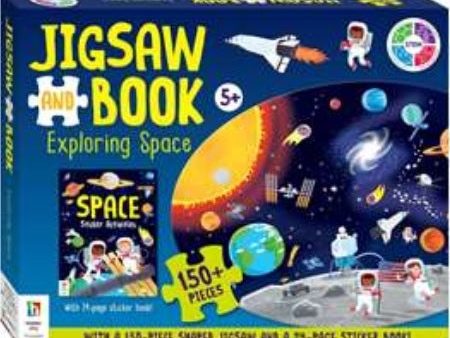 Book And Jigsaw: Exploring Space Online