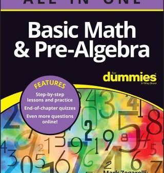 Basic Math & Pre-Algebra All-In-One For Dummies Discount