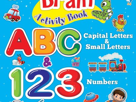 Brilliant Brain Activity Book ABC Capital Letters & Small Letters & 123 Numbers Hot on Sale