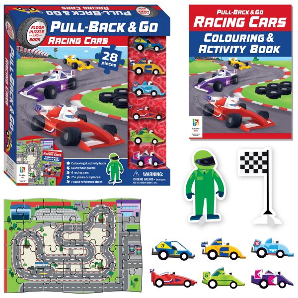 Pull-Back-And-Go Kit: Racing Cars For Discount