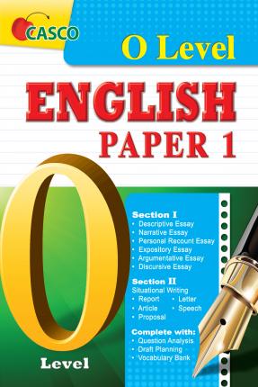 O Level English Paper 1 For Sale