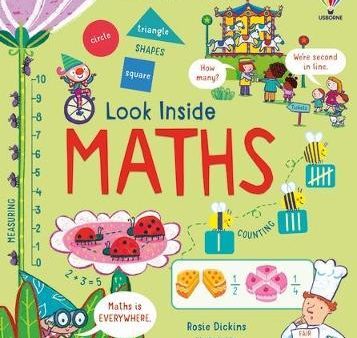 Usborne Lift-the-Flap Look Inside Maths Discount