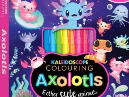 Kaleidoscope Colouring Kit: Axolotls Online Hot Sale