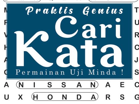 Praktis Genius Cari Kata Permainan Uji Minda! Online now