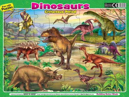 Fun With Puzzles Dinosaurs Creataceous Period Sale