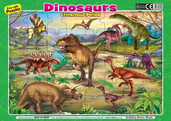 Fun With Puzzles Dinosaurs Creataceous Period Sale