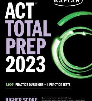 Kaplan ACT Total Prep 2023 Fashion