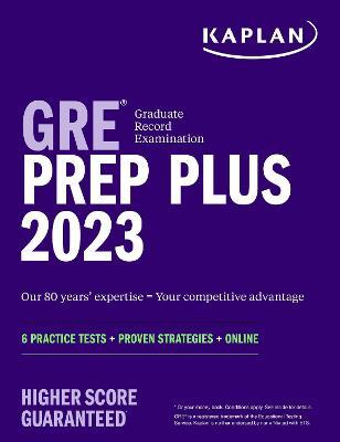 Kaplan GRE Prep Plus 2023 Supply