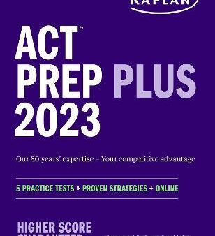 Kaplan ACT Prep Plus 2023 For Cheap