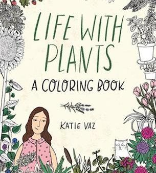 Life with Plants : A Coloring Book Sale