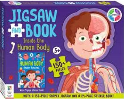 Book And Jigsaw: Human Body Online Hot Sale