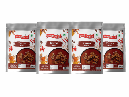 Korma masala - 320g (pack of 4x 80g) | OKHLI MUSAL BRAND For Discount