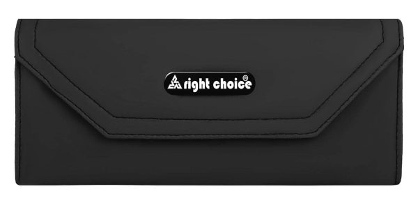 Right choice stuff quality pu leather hand clutch (black) Online now